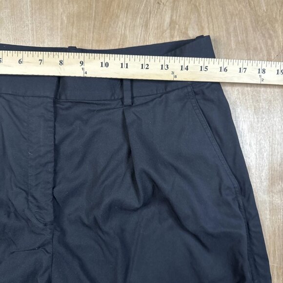 Lululemon Women’s Black Pleat Front High Rise Trousers Size 12 - Picture 2 of 6